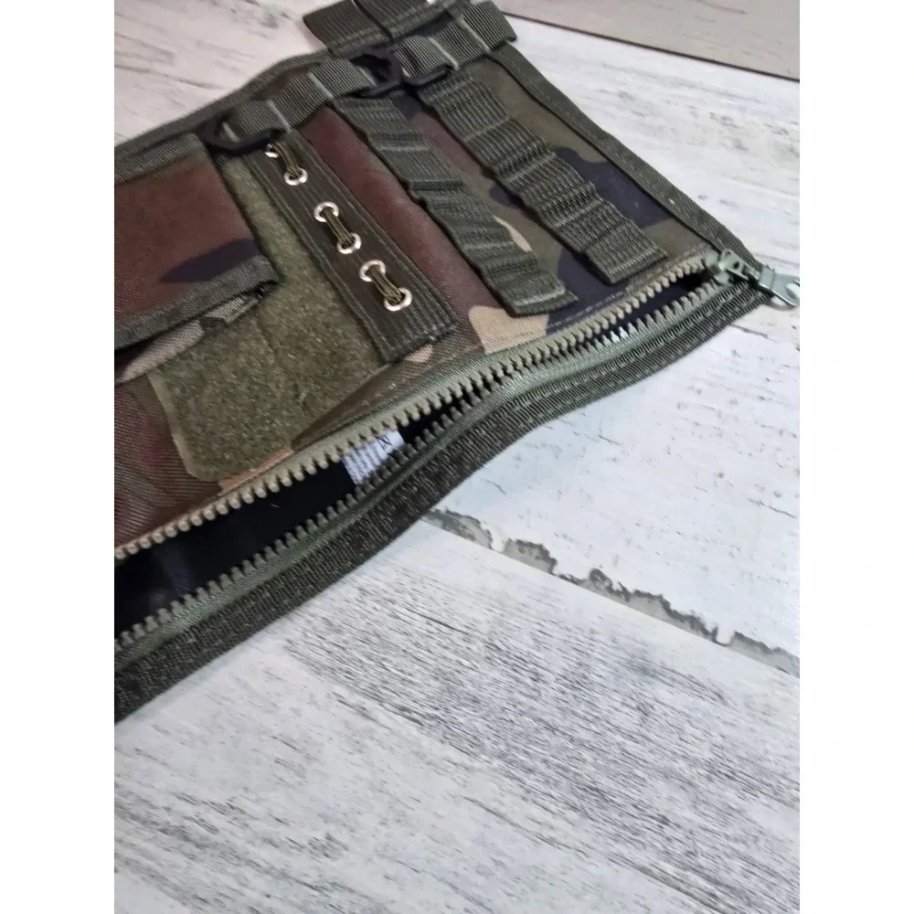Tactical Christmas Stocking Woodland Camo MOLLE Military Style Utility‎ Bag
